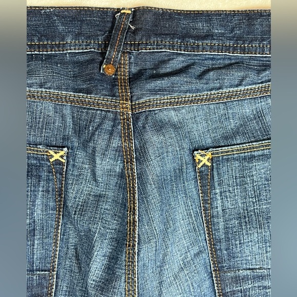 Polo Ralph Lauren 38W 34L Carver Heritage Men's Relaxed Denim Vintage Blue Jeans - Picture 9 of 16
